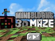 Гра 3D-лабіринт MineBlocks онлайн Гра 3D-лабіринт MineBlocks онлайн