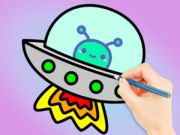 Гра Книжка-розмальовка: Galaxy Wander  онлайн