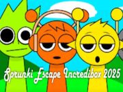 Гра Sprunki Escape Increamibox 2025 онлайн