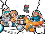 Гра Книжка-пазл із наклейками: розфарбуй за номерами  онлайн