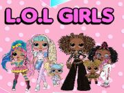 Гра Л. О. L OMG Girls Coloring Book  онлайн