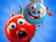 Гра Merge Balls Новорічні іграшки в 3D!  онлайн