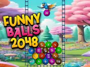Гра Веселі кульки 2048  онлайн