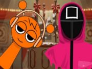 Гра Squid Sprunki Mingle Game 2 онлайн