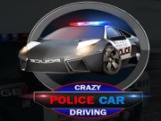 Гра Божевільний поліцейський автомобіль їзди  онлайн