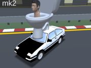 Гра Мультиплеєр Skibidi Toilet Racing  онлайн