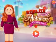 Гра Пара Roblox Осінь одягається  онлайн