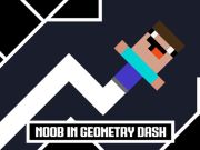 Гра Noob в геометрії тире  онлайн