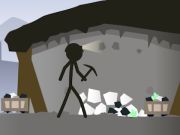 Гра Симулятор видобутку Stickman  онлайн