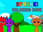 Гра Книга розмальовки Sprunki  онлайн