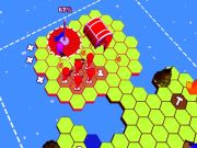 Гра Tile Hex World: Червоний проти синього  онлайн