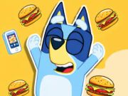 Гра Головоломка головоломки: Burger Dog Bluey  онлайн