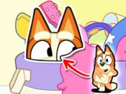 Гра Головоломка головоломки: Bluey Hide & Seek  онлайн