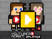 Гра Youtuber minecraft 2 гравець  онлайн