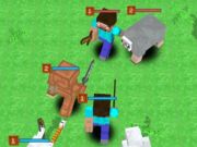 Гра Minecraft: Створіть монстра і бій!  онлайн