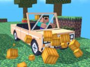 Гра Noob: obby в машині  онлайн