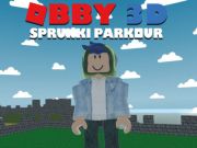 Гра Obby 3D Sprunki Parkour  онлайн