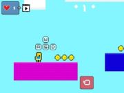 Гра 2d Obby Rainbow Parkour  онлайн