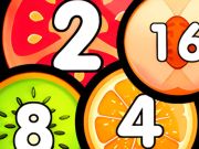Гра Об’єднати кулі Shooter 2048 Підключіть фрукти  онлайн