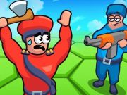 Гра Tile Hex World: Red vs Blue онлайн Гра Tile Hex World: Red vs Blue онлайн