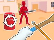 Гра Arcuer Stickman: стрілянина на червоних  онлайн