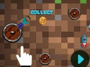 Гра Mineblock Rotate та Fly Adventure  онлайн
