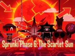 Sprunki Phase 6: The Scarlet Sun — безкоштовна онлайн гра