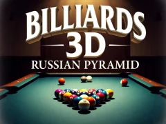 Billiards 3D Russian Pyramid — безкоштовна онлайн гра