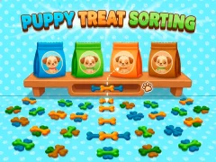 Puppy Treat Sorting — безкоштовна онлайн гра