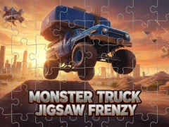Monster Truck Jigsaw Frenzy — безкоштовна онлайн гра