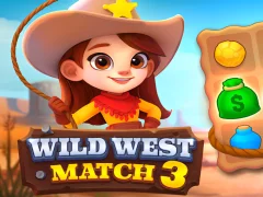 Wild West Match 3 — безкоштовна онлайн гра