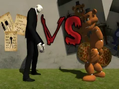 Slenderman vs Freddy Fazbear — безкоштовна онлайн гра