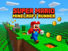 Super Mario MineCraft Runner — безкоштовна онлайн гра
