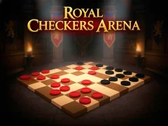 Royal Checkers Arena — безкоштовна онлайн гра
