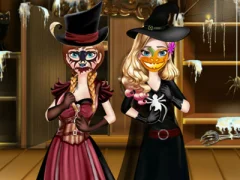 Sisters Halloween Preparations — безкоштовна онлайн гра