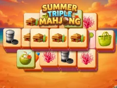 Summer Triple Mahjong — безкоштовна онлайн гра