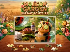Mojicon Garden Jigsaw Solitaire! — безкоштовна онлайн гра