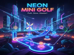 Neon Mini Golf — безкоштовна онлайн гра