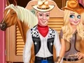 Frozen Couple Cowboy Style — безкоштовна онлайн гра