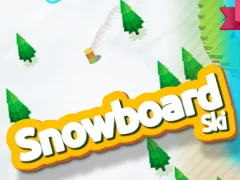 Snowboard and skis — безкоштовна онлайн гра
