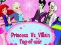 Princess Vs. Villains Tug-of-war — безкоштовна онлайн гра