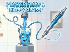 Water Flow Happy Glass — безкоштовна онлайн гра