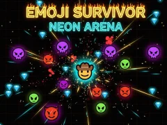 Emoji Survivor - Neon Arena — безкоштовна онлайн гра