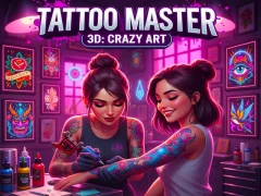 Tattoo Master 3D: Crazy Art — безкоштовна онлайн гра