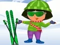 Dora Ski Dress up — безкоштовна онлайн гра