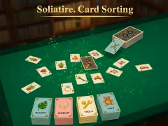 Solitaire. Card Sorting — безкоштовна онлайн гра