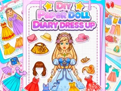 Diy Paper Doll Diary Dress Up — безкоштовна онлайн гра