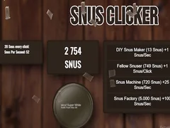 SNUS Clicker — безкоштовна онлайн гра