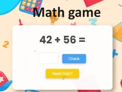 Math game — безкоштовна онлайн гра