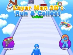 Layer Man 3d Run Collect — безкоштовна онлайн гра